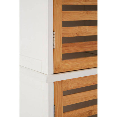 2 Single 4 Inner Shelves Standing Cabinet | Verdon