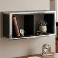 Crocodile Leather Effect Wall Cube | Carla