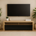 Natural Oak Veneer Coffee Table with 2 Storage Drawers and 1 Shelf | Loki