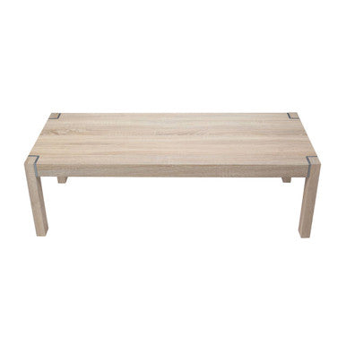 Natural Oak Veneer Set of 2 Side Tables with Ample Surface Space | Loki