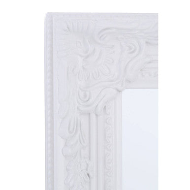 Chic Vintage White Floor Standing Mirror | Brussels