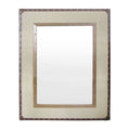 Natural Linen and Cotton Mix Mirror | Linella