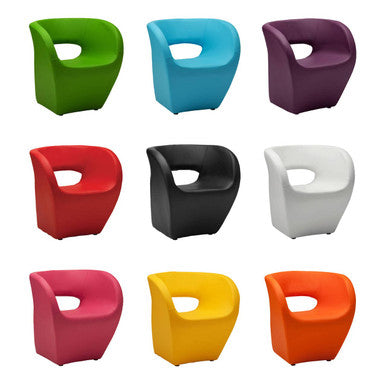 Hot Pink Faux Leather Armchair | Aldo
