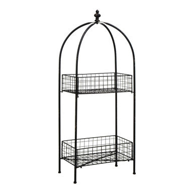 Black 2 Tier Stand | New York Loft