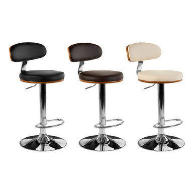 Bentwood Brown Bar Chair with Oval Back | Parkar