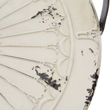 Cream Seat Metal Chair | Artisan