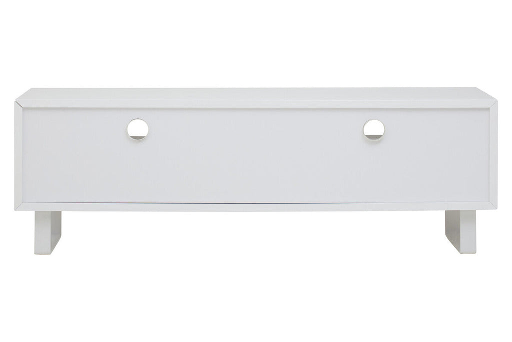 White High Gloss Media Cabinet | Moritz