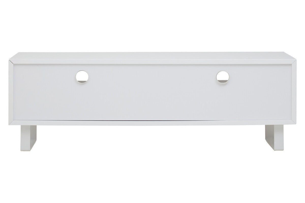 White High Gloss Media Cabinet | Moritz