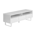 White High Gloss Media Cabinet | Moritz