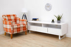 White High Gloss Media Cabinet | Moritz