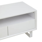 White High Gloss Media Cabinet | Moritz