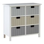White 6 Drawers Chest | New England