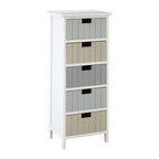 White 5 Drawers Chest | New England