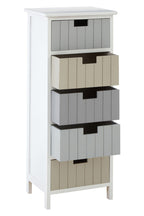 White 5 Drawers Chest | New England