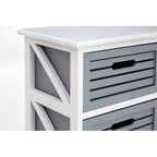 6 Grey Drawers Unit | Vermont