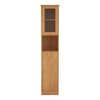 Portland Tall Oak Veneer Cabinet | Portland Oak