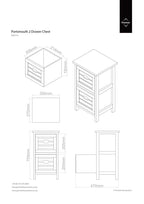 2 Drawer Chest | Portsmouth
