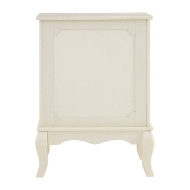 Ivory Finish Laundry Hamper with Lift Up Lid | Marcella
