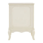 Ivory Finish Laundry Hamper with Lift Up Lid | Marcella
