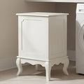 Ivory Finish Laundry Hamper with Lift Up Lid | Marcella