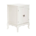 Double Door Ivory Finish Cabinet | Marcella