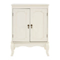 Double Door Ivory Finish Cabinet | Marcella