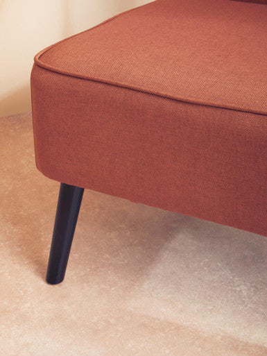 Terracotta Fabric Chair | Stockholm