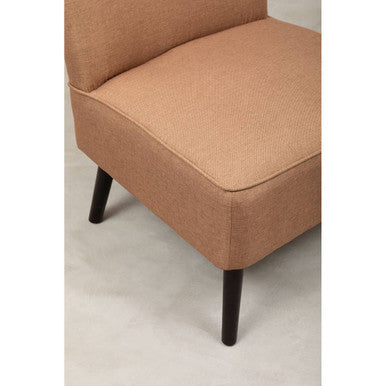 Terracotta Fabric Chair | Stockholm