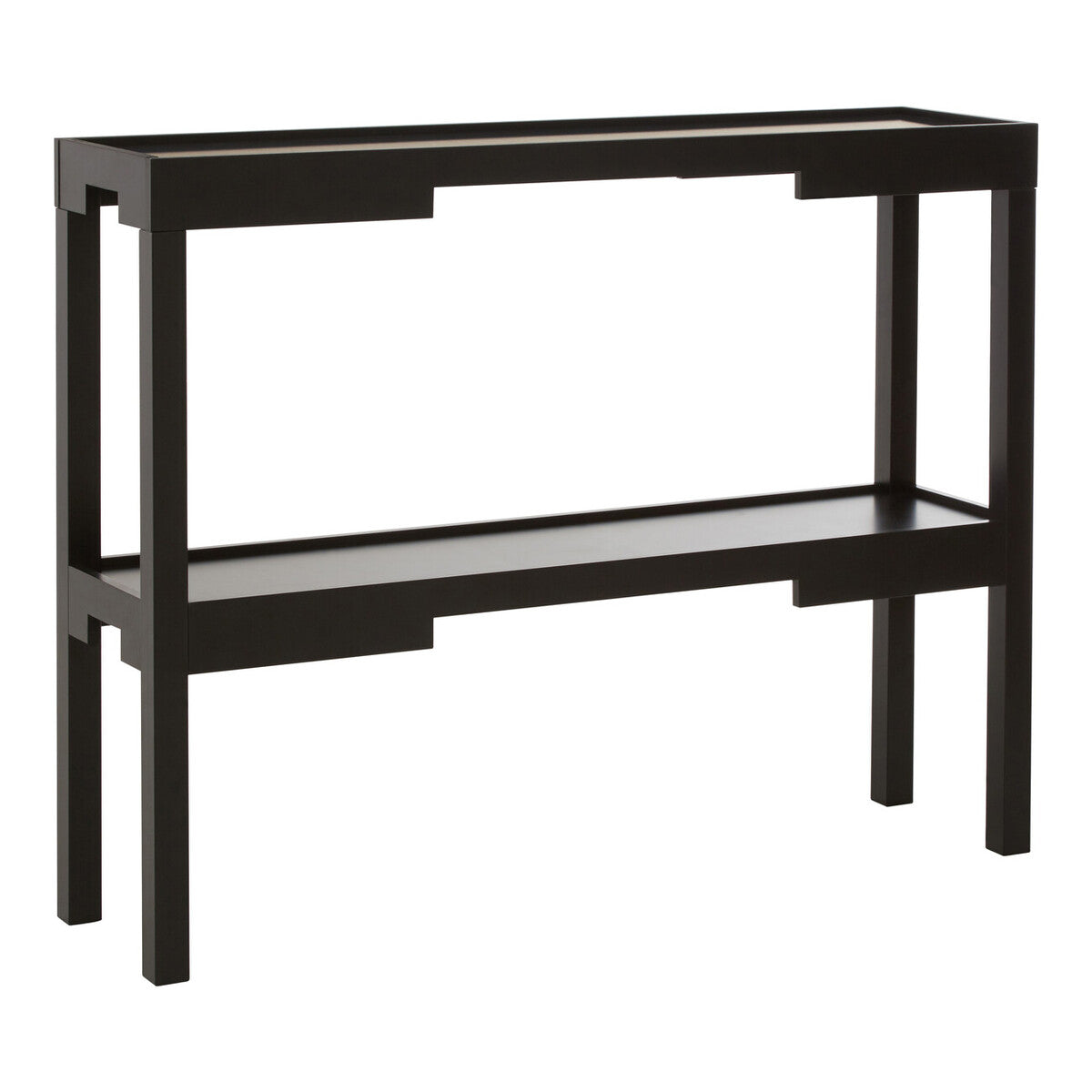 Black Console Table with Storage | Osaka