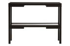 Black Console Table with Storage | Osaka