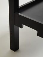 Black Console Table with Storage | Osaka