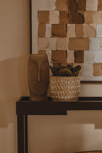 Black Console Table with Storage | Osaka