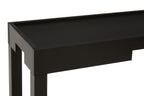 Black Console Table with Storage | Osaka
