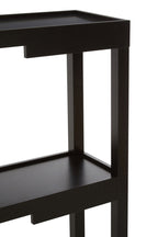 Black Console Table with Storage | Osaka