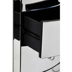 Verona Curved Tall Boy Drawers