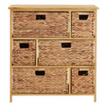 Storage Unit with 6 Water Hyacinth Drawers | Padstow