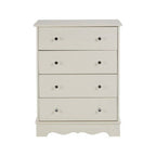 Ivory 4 Drawer Chest | Emily