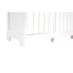 White Storage Bench with 4 Drawers | New England