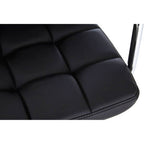 Black Leather Effect Bar Chair | Starz