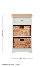 One Drawer Two Baskets Cabinet | Vermont