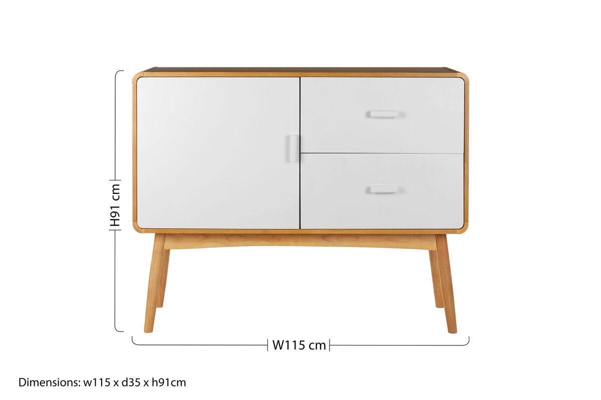 1 Door and 2 Drawers Sideboard | Malmo