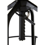 Adjustable Wooden Seat Bar Stool | New Foundry