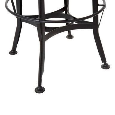 Adjustable Wooden Seat Bar Stool | New Foundry