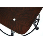 Adjustable Wooden Seat Bar Stool | New Foundry
