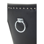 Black Leather Effect Dining Chair | Rodeo