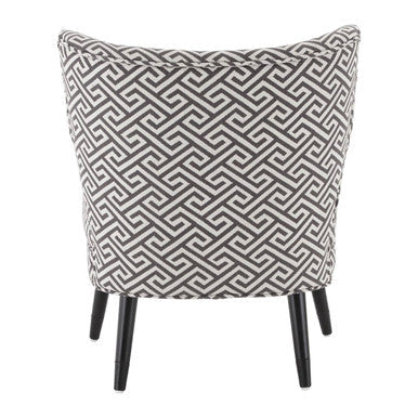 Greek Key Design Accent Chair | Regents Park