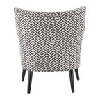 Greek Key Design Accent Chair | Regents Park