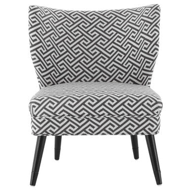 Greek Key Design Accent Chair | Regents Park