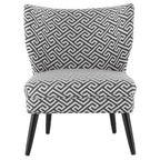 Greek Key Design Accent Chair | Regents Park
