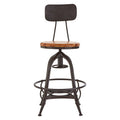 Fir Wood and Metal Bar Chair | New Foundry